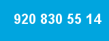 920 830 55 14